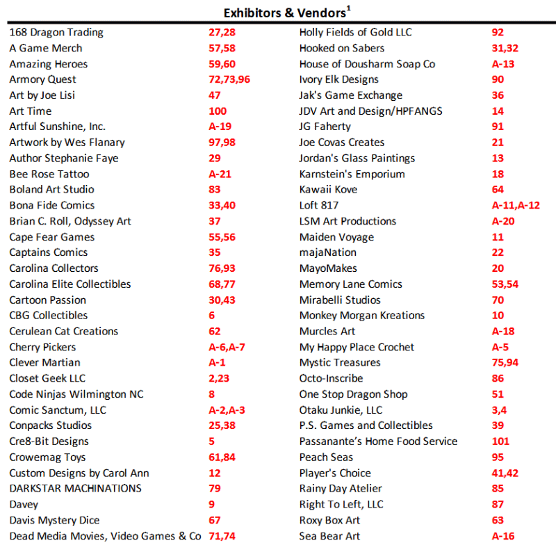 Exhibitors & Vendors